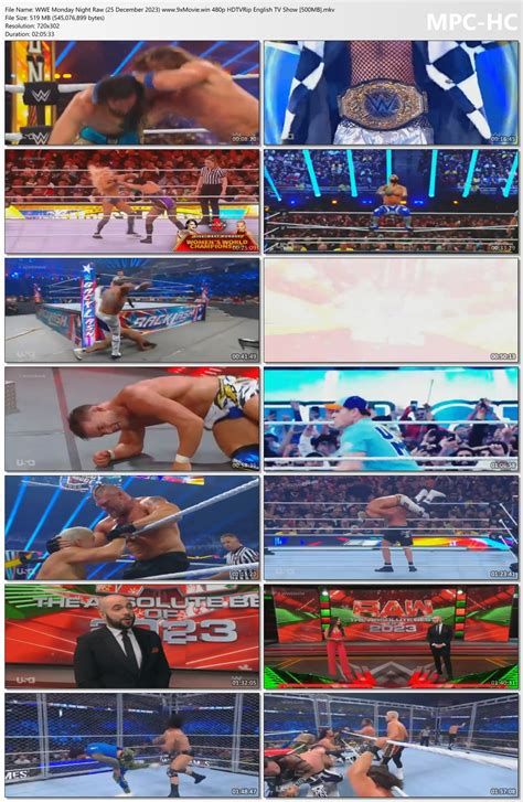 9xmovies. charity|WWE Monday Night Raw (25th March 2019) English 450MB.